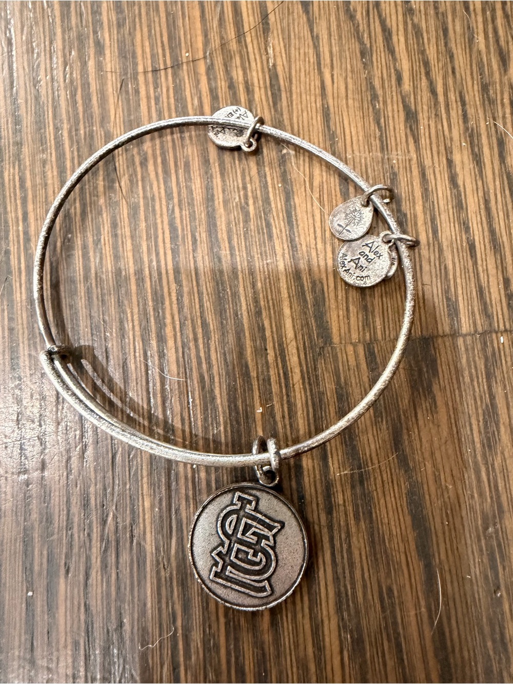 Alex and Ani St. Louis Cardinals MLB Expandable Charm Bracelet